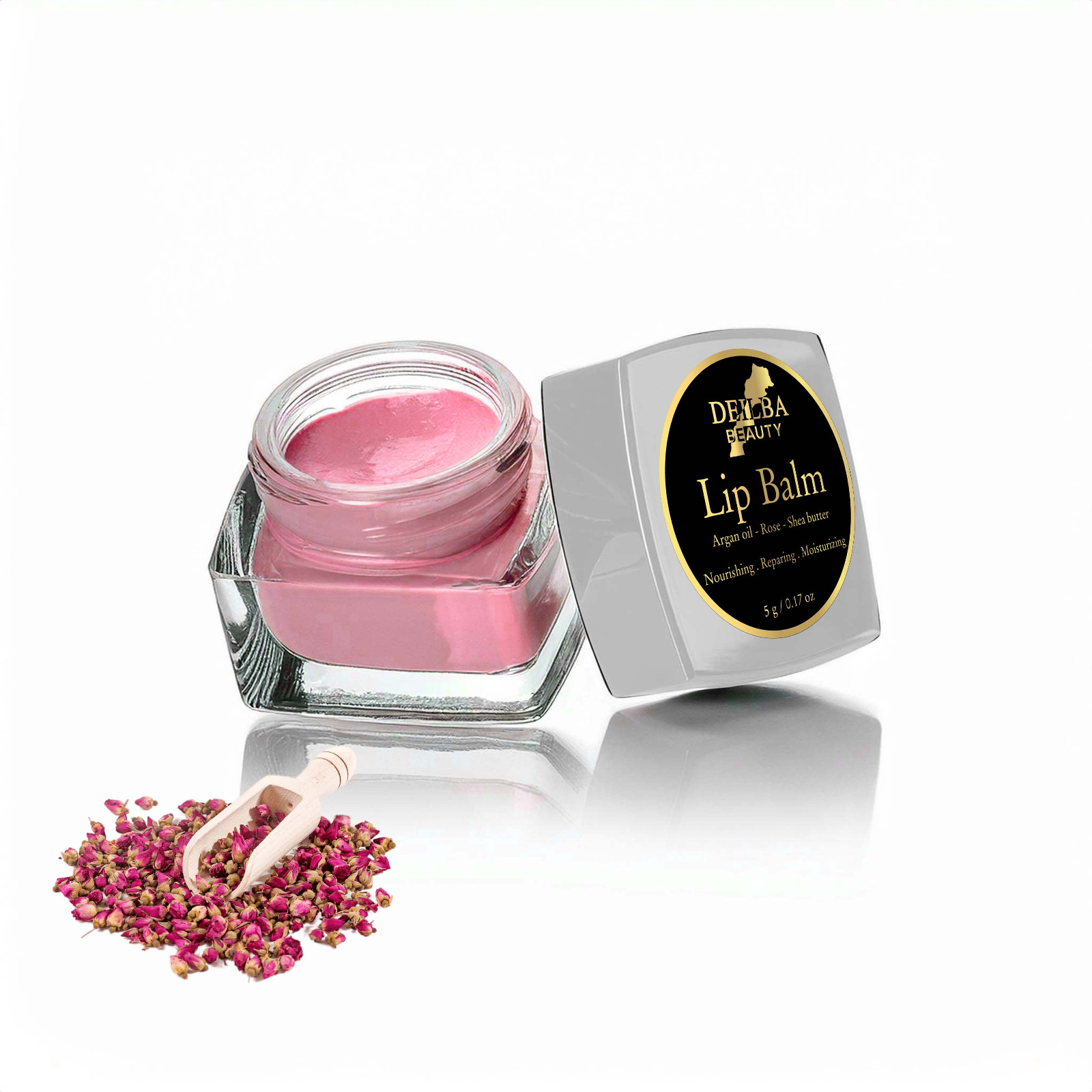 Rose lippenbalsem