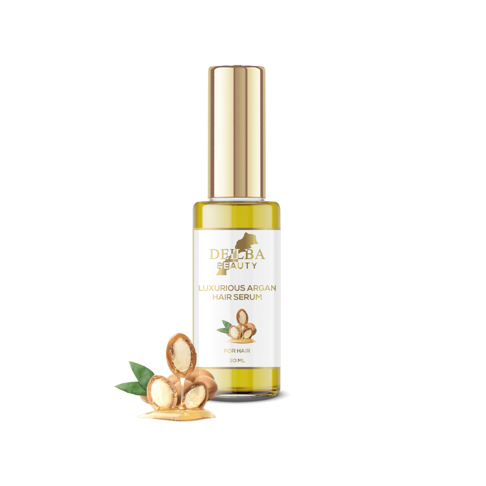 Luxurious argan hair serum